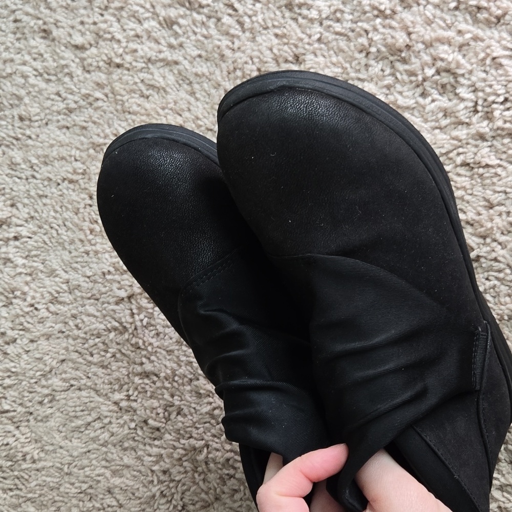 Clarks Womens Black Booties - Picture 3 of 7